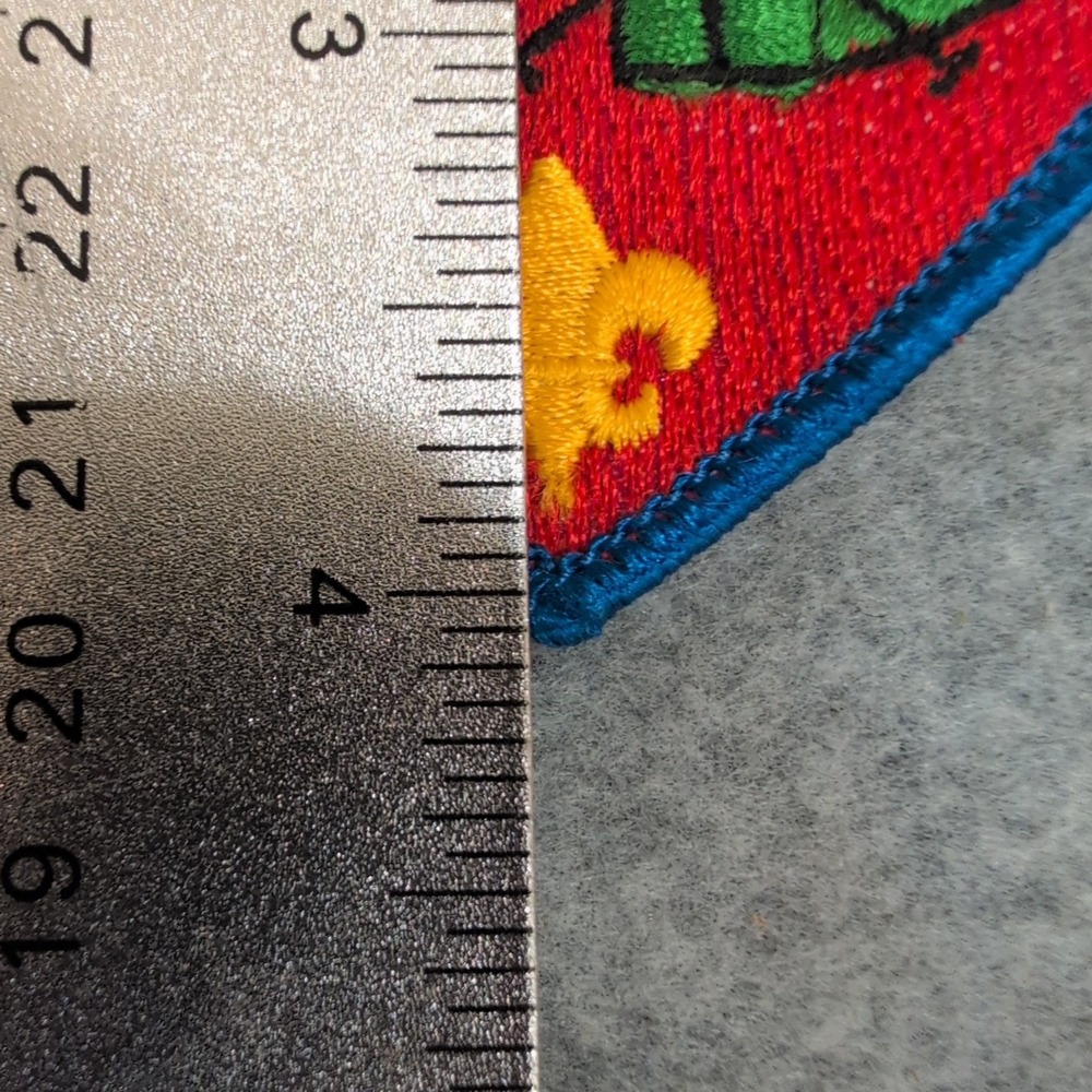 1984 Spring Camporee Creeconee Scout Patch "Scout More in '84" - Picture 3 of 3